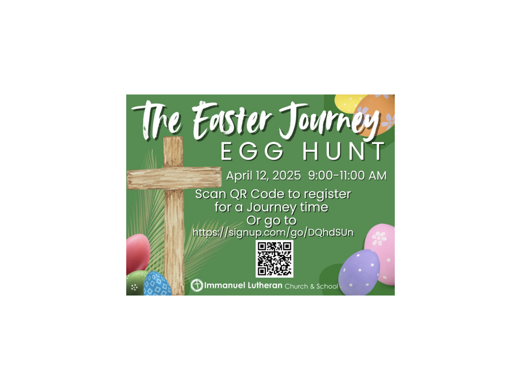 The Easter Journey & Egg Scavenger Hunt